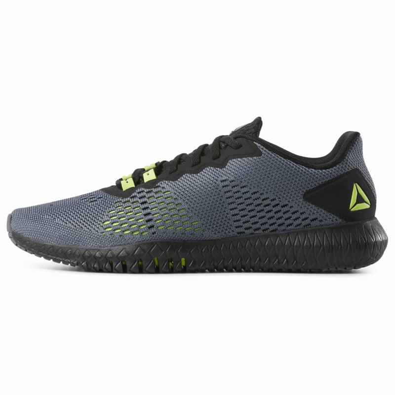 Reebok Flexagon Botasky Panske - Siva/Čierne/Svetlo Zelene PG2705QT